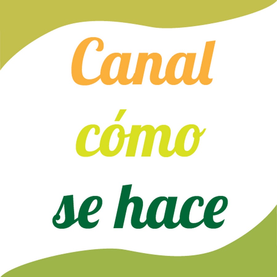 Canal cÃ³mo se hace YouTube channel avatar