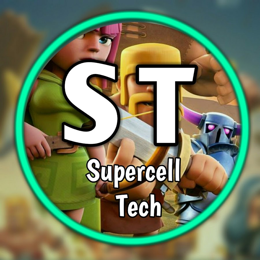 Supercell tech ইউটিউব চ্যানেল অ্যাভাটার
