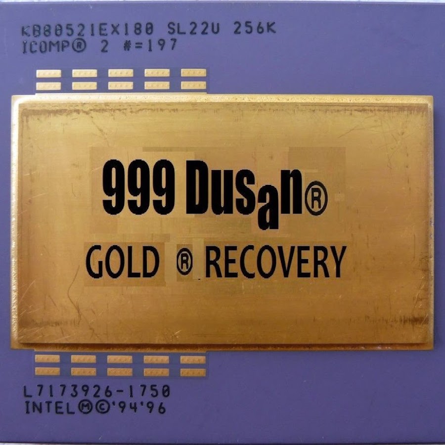 999 Dusan Gold recovery YouTube channel avatar