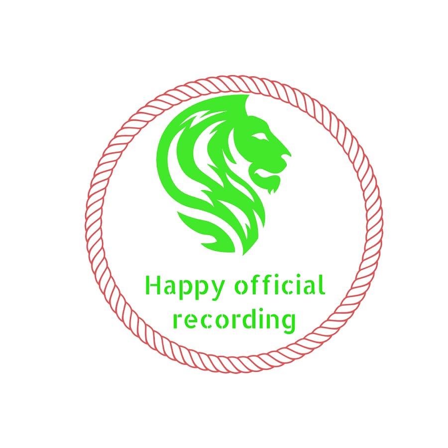happy official recording YouTube channel avatar