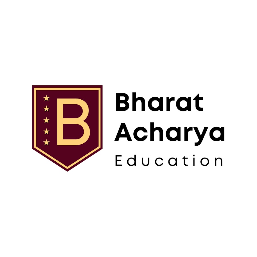 Bharat Acharya Education YouTube 频道头像