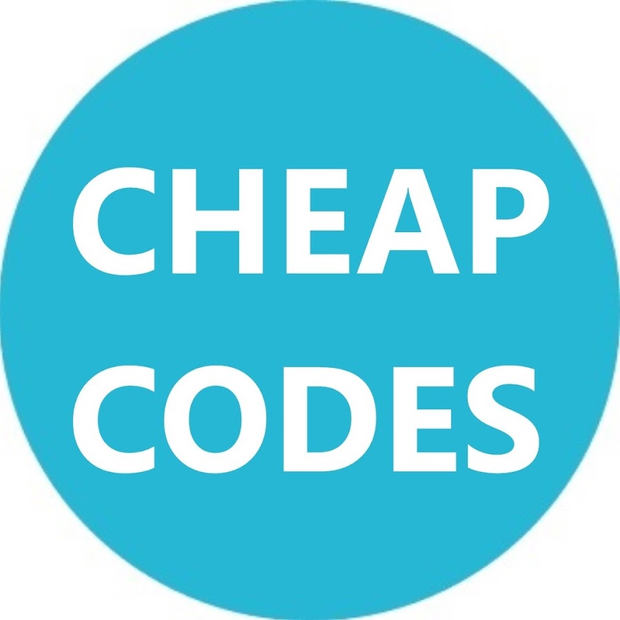 Cheap Codes رمز قناة اليوتيوب