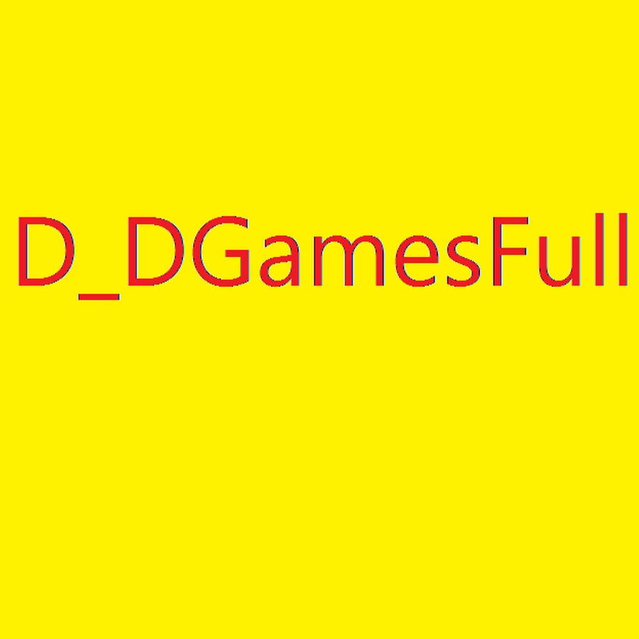 D_DGamesFull YouTube kanalı avatarı