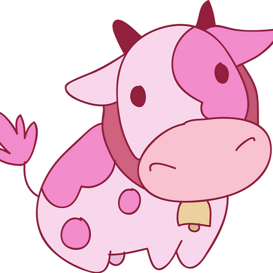 Розовые коровки. Стравберри корова. Розовая корова. Милая корова розовая. Мультяшная розовая корова.