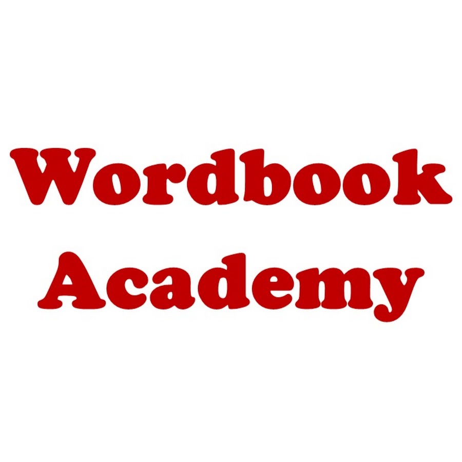 Wordbook Academy YouTube channel avatar