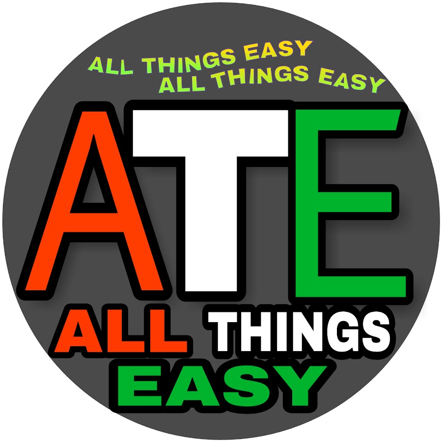 All thing easy YouTube channel avatar