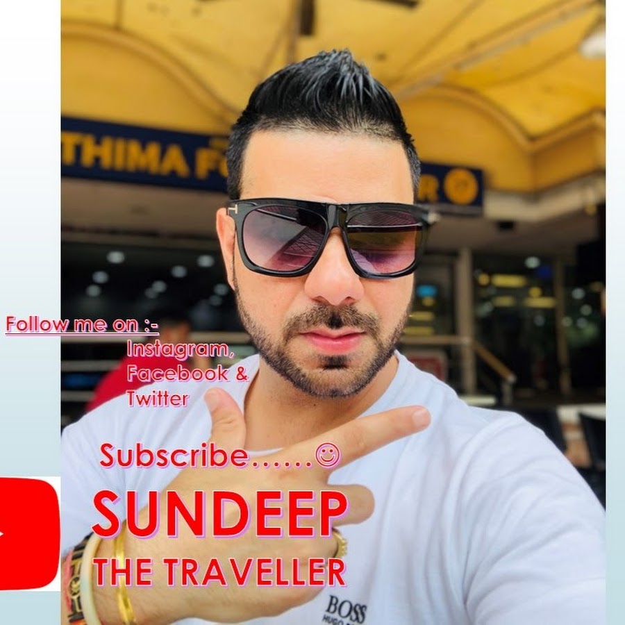 Sundeep The Traveller Avatar channel YouTube 