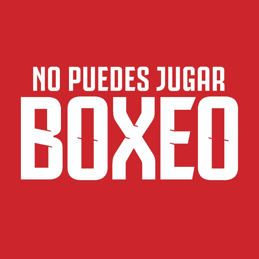 No Puedes Jugar Boxeo YouTube channel avatar