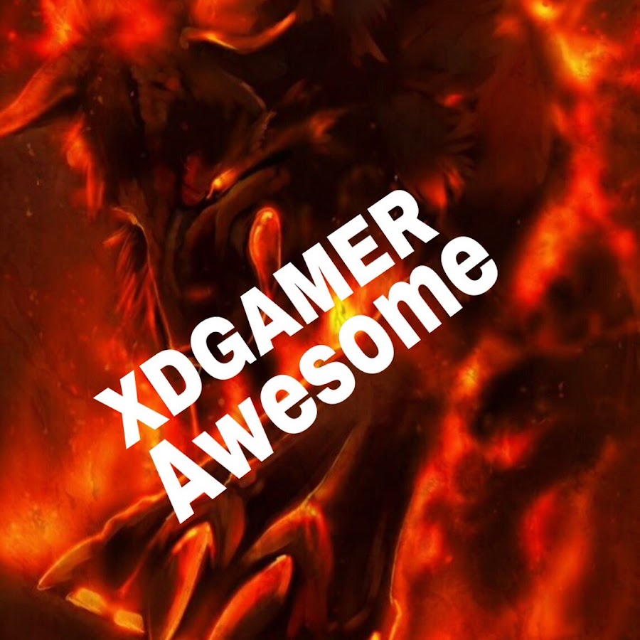 XDGAMER Awesome رمز قناة اليوتيوب