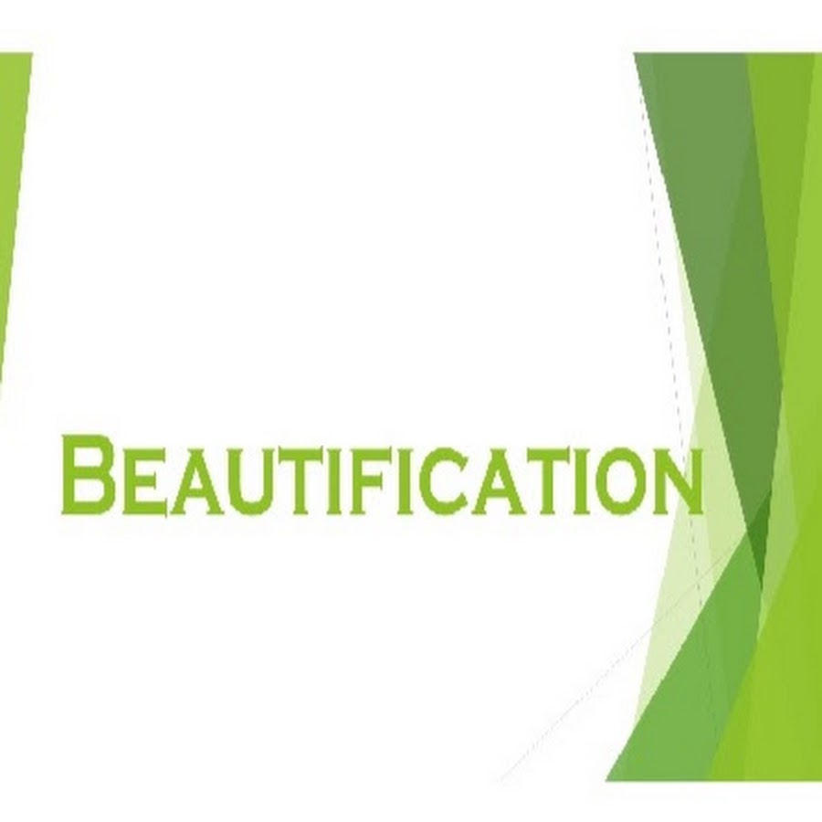 Beautification YouTube channel avatar