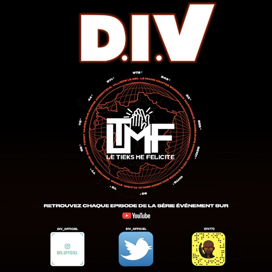 D.I.V Officiel YouTube kanalı avatarı