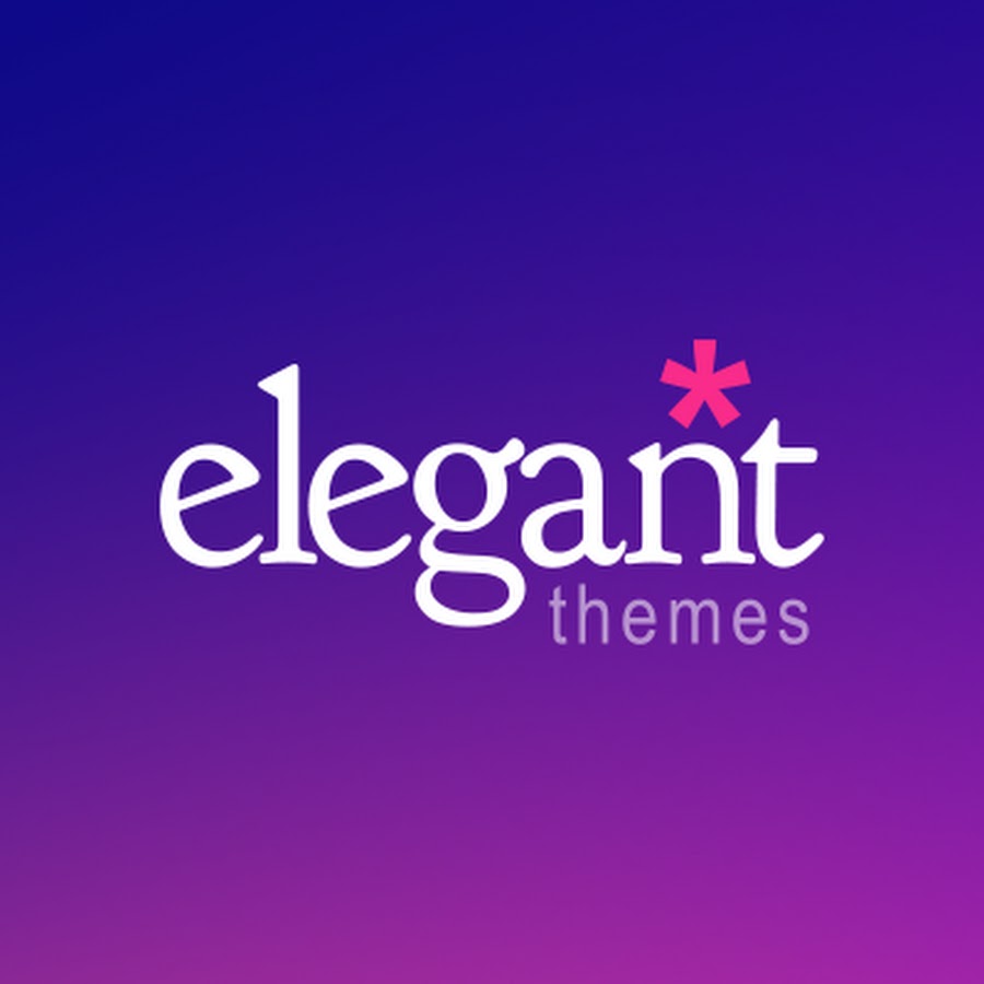 Elegant Themes यूट्यूब चैनल अवतार