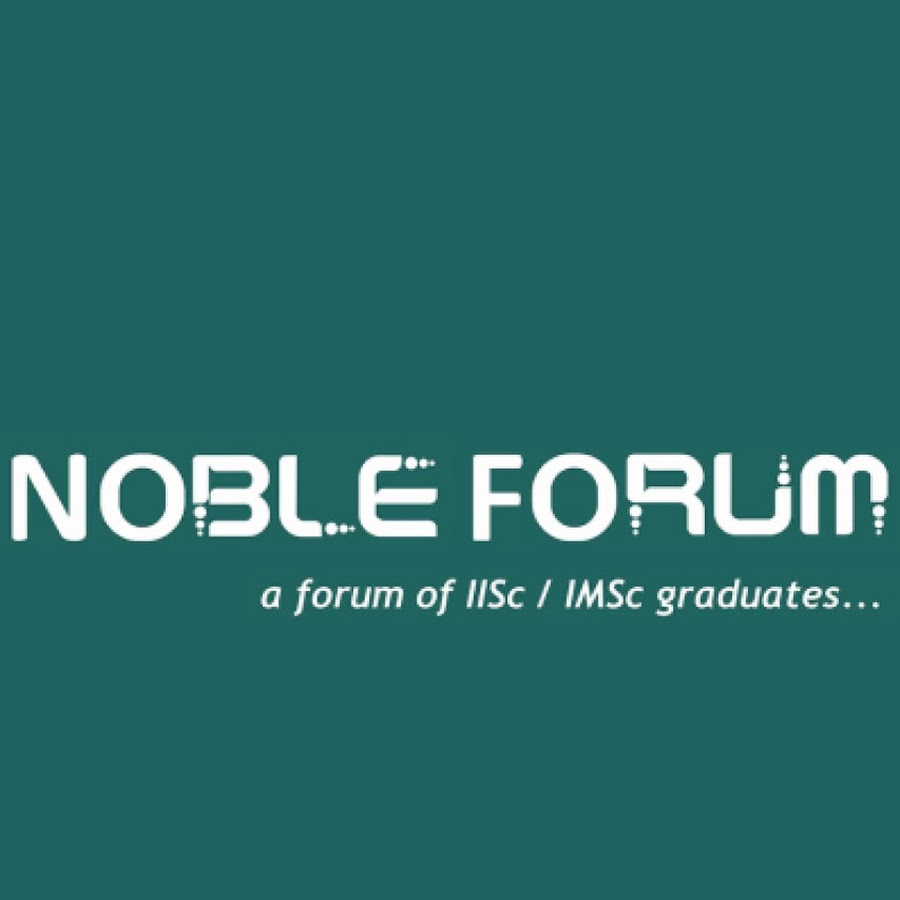Noble Forum, India Avatar canale YouTube 
