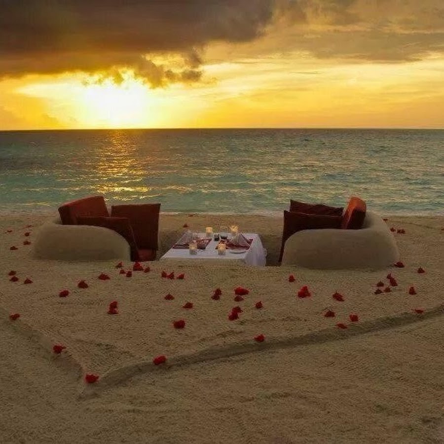Пляж романтик