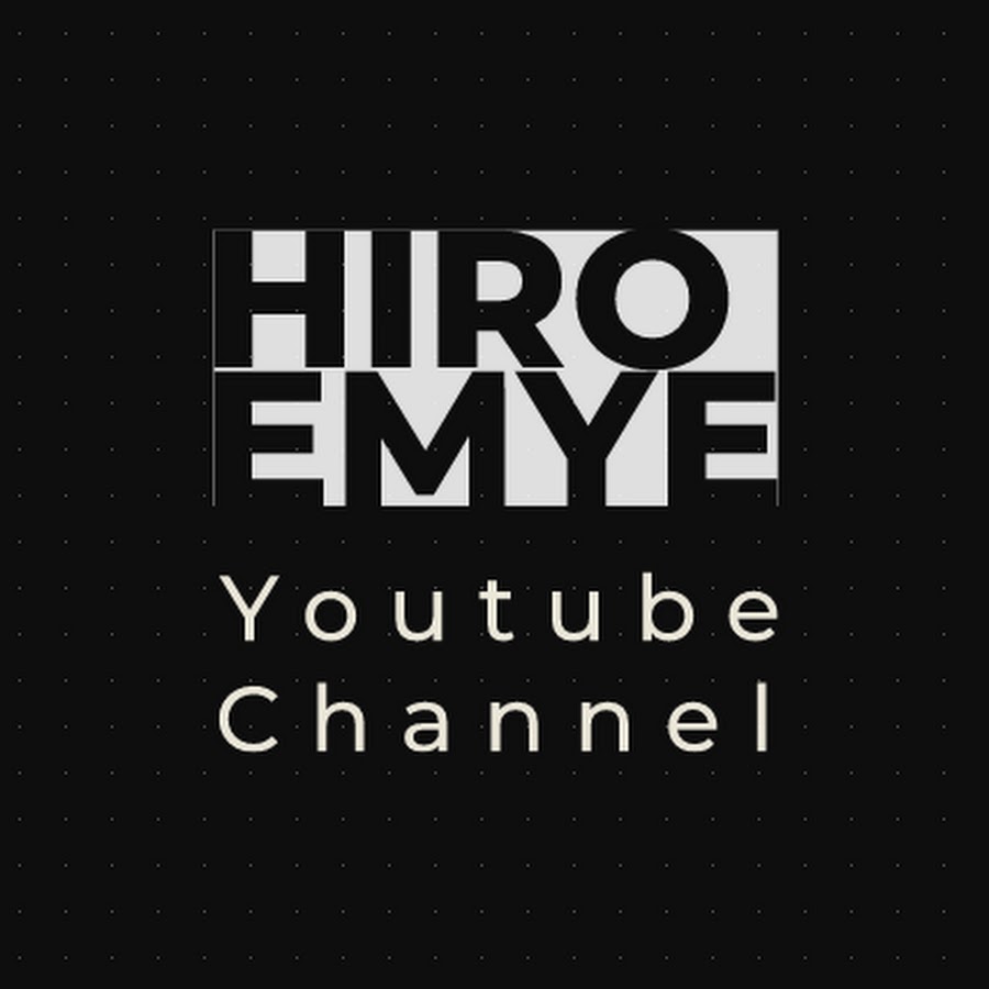 Hiro Emye Аватар канала YouTube