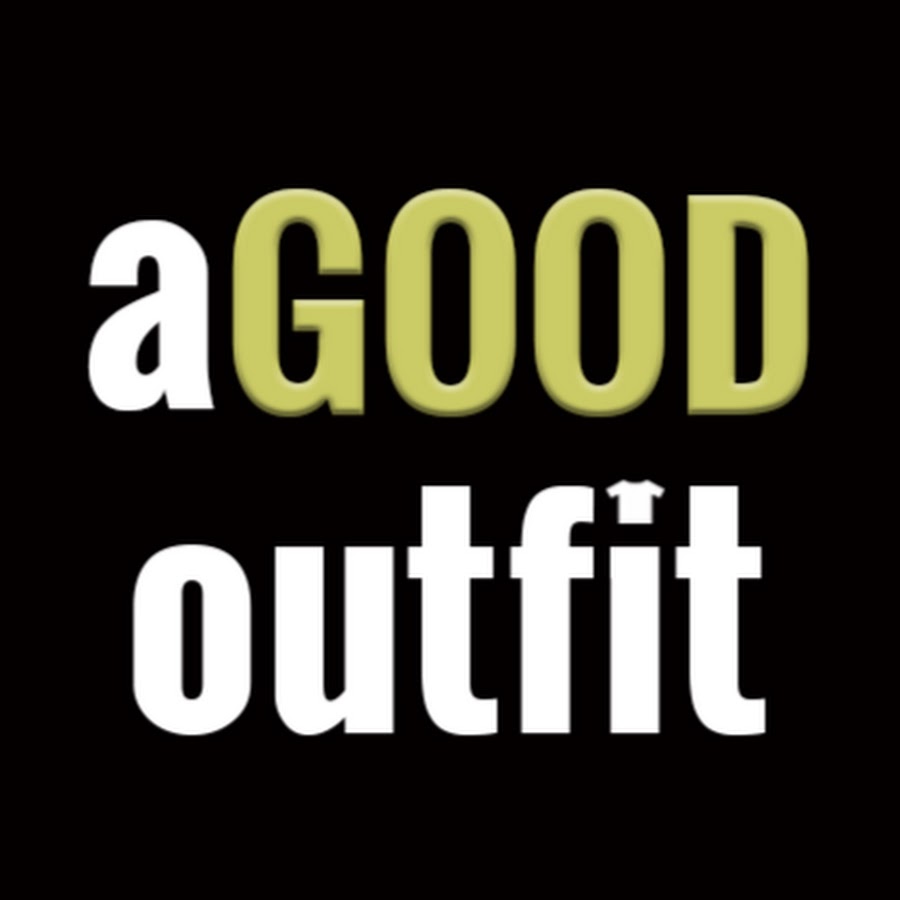 aGOODoutfit YouTube channel avatar