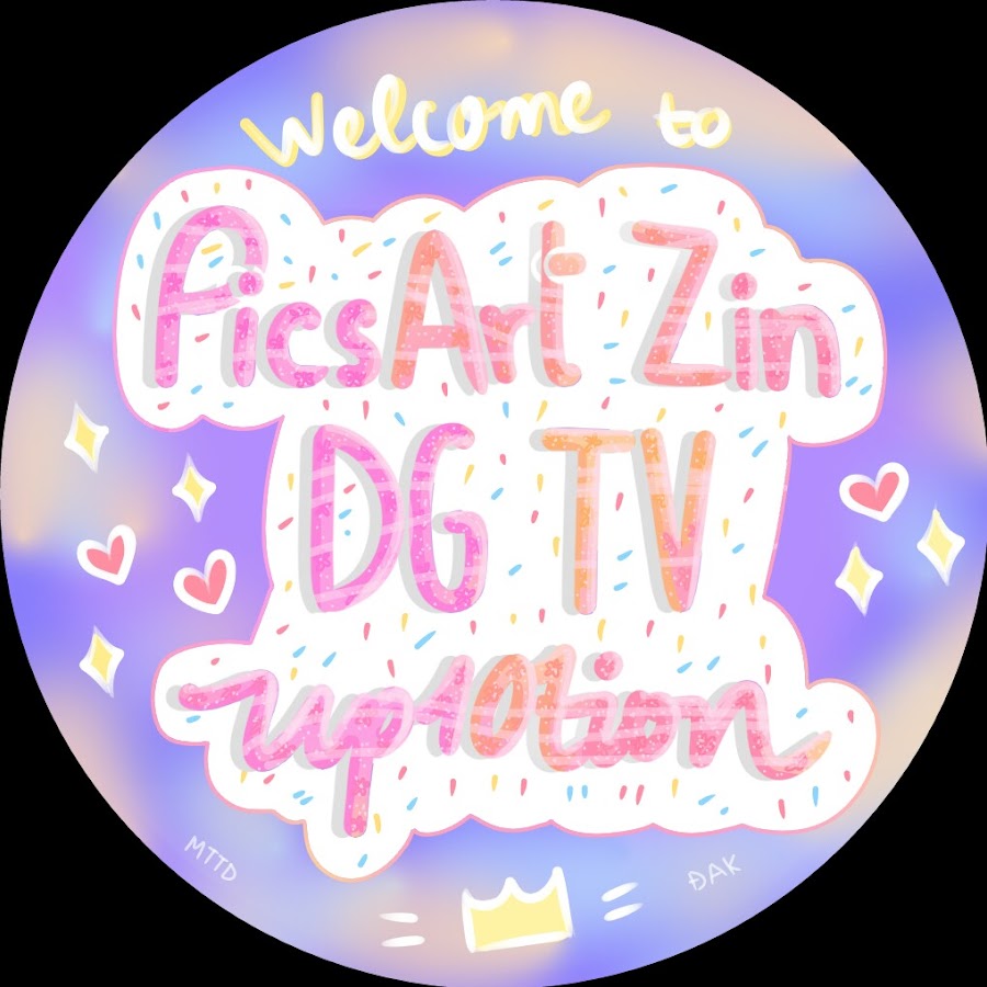 PicsArt Zin DG TV Аватар канала YouTube