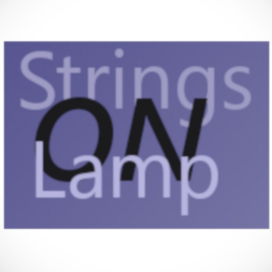 Strings On Lamp