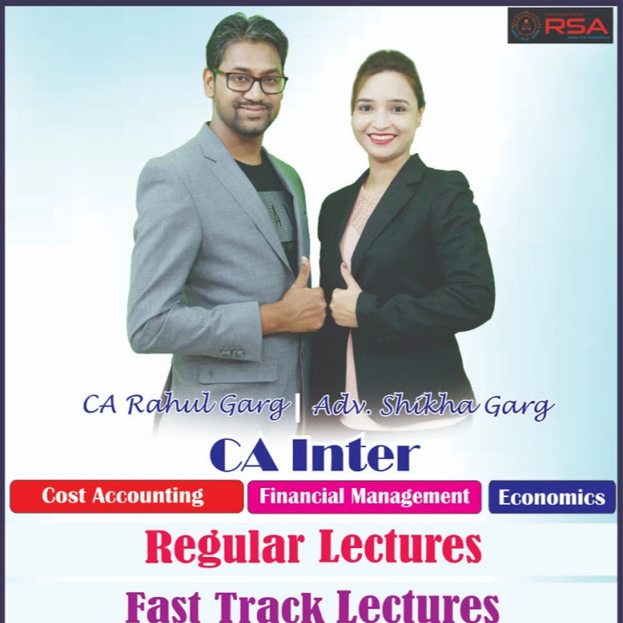 CA Rahul Garg All India Rankholder in CA CS CMA ইউটিউব চ্যানেল অ্যাভাটার