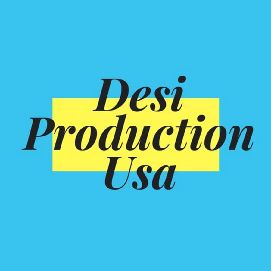 Desi Production USA Аватар канала YouTube