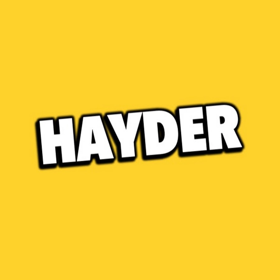 Hayder Hype YouTube channel avatar