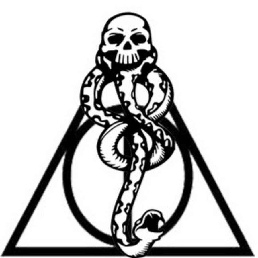 Тату эскиз пожиратели смерти