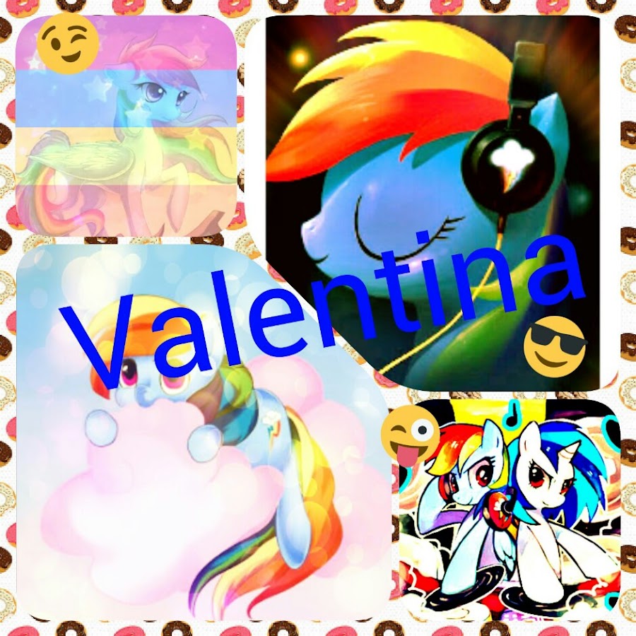 Valentina Dash Mlp love gamer ইউটিউব চ্যানেল অ্যাভাটার