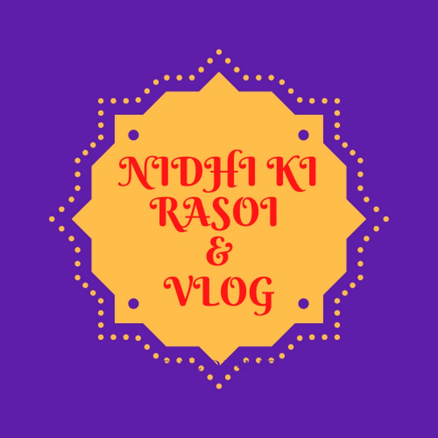 Nidhi Ki Rasoi Avatar canale YouTube 