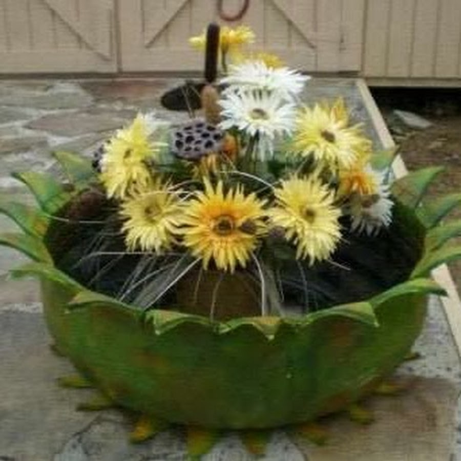 Old Tires Planters Tire Painting رمز قناة اليوتيوب