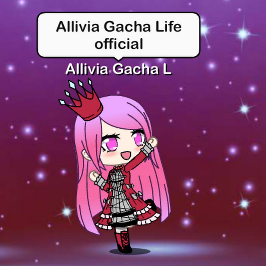 Allivia Gacha Life official YouTube kanalı avatarı