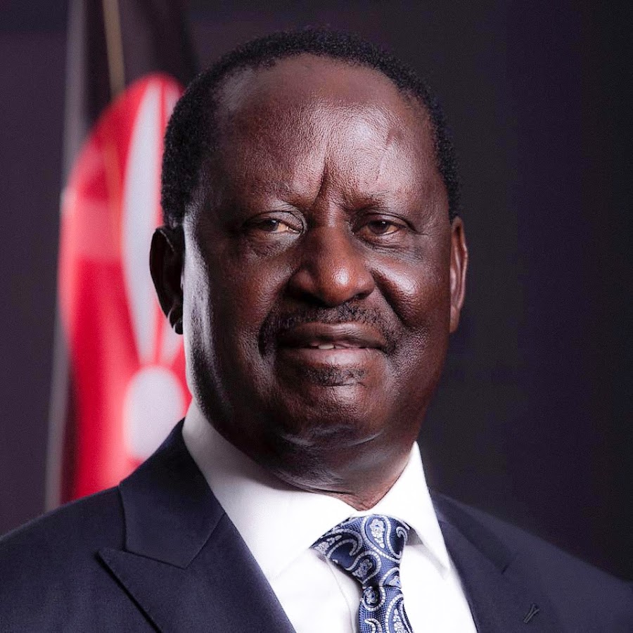 Raila Odinga رمز قناة اليوتيوب