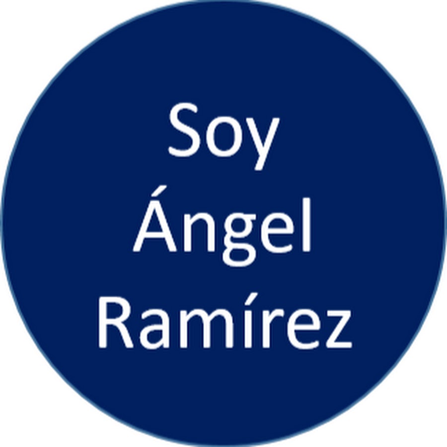 Soy Ãngel RamÃ­rez YouTube kanalı avatarı
