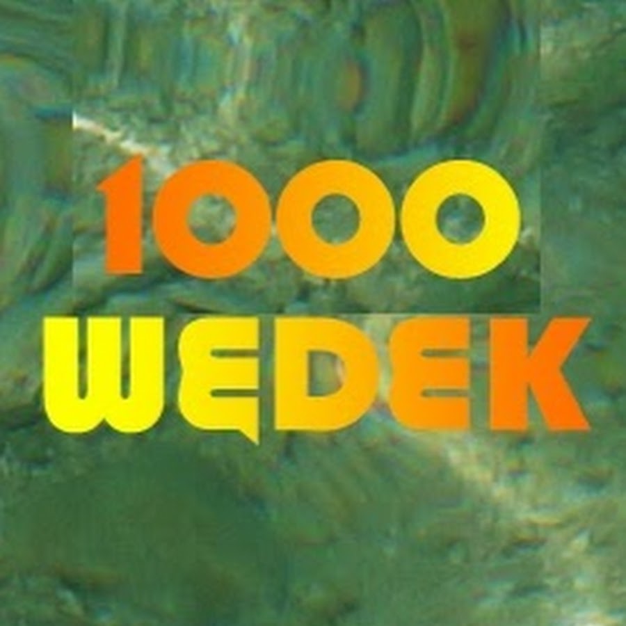 1000 wÄ™dek YouTube-Kanal-Avatar