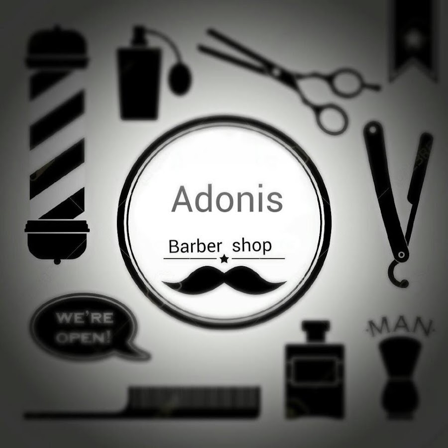 Adonis barbershop ইউটিউব চ্যানেল অ্যাভাটার