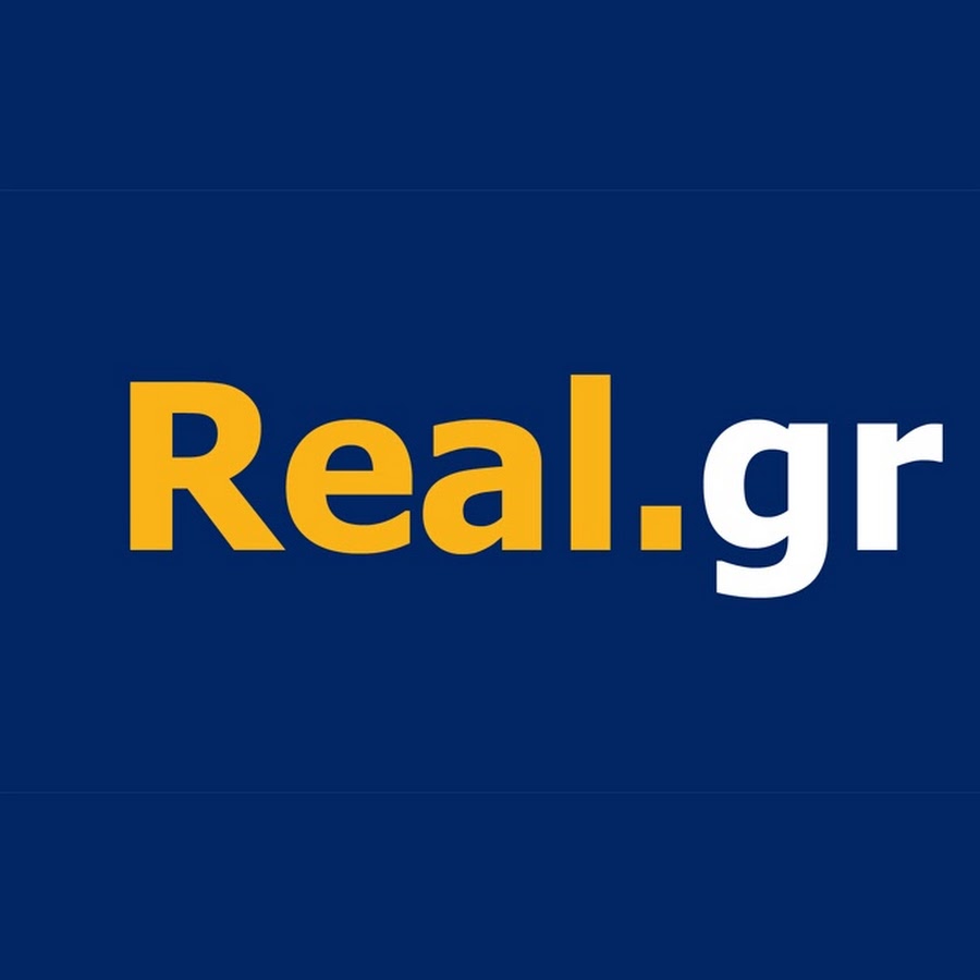 Real.gr portal YouTube channel avatar