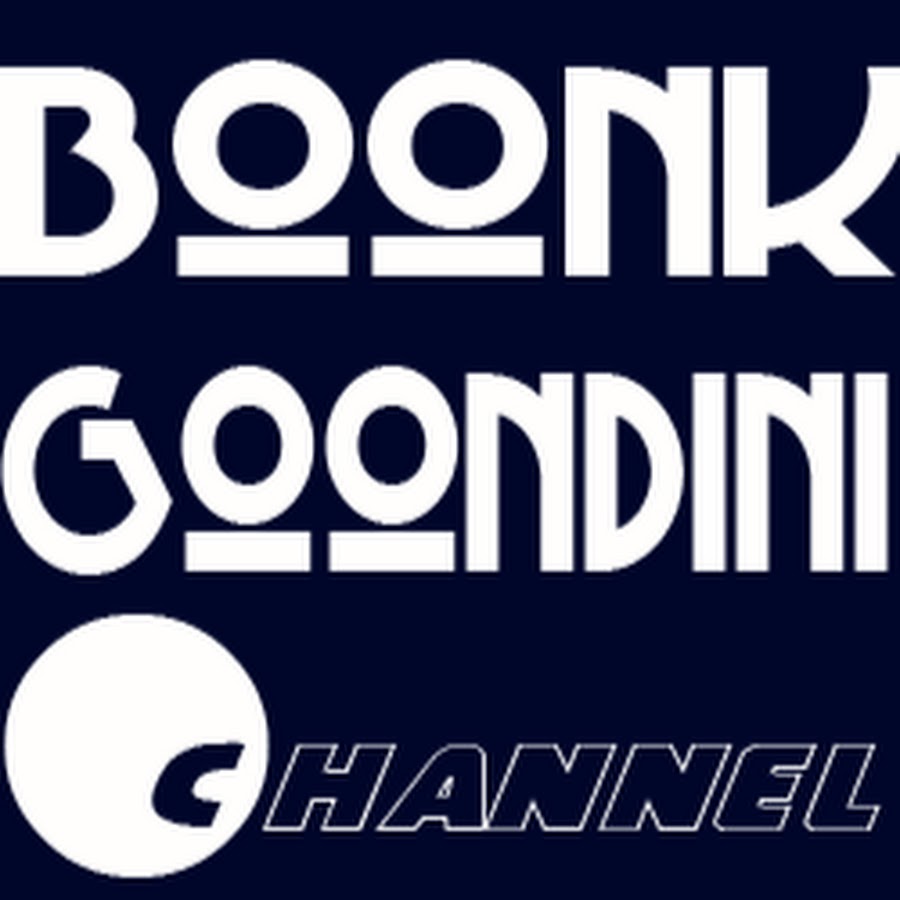 Boonk Goondini YouTube channel avatar