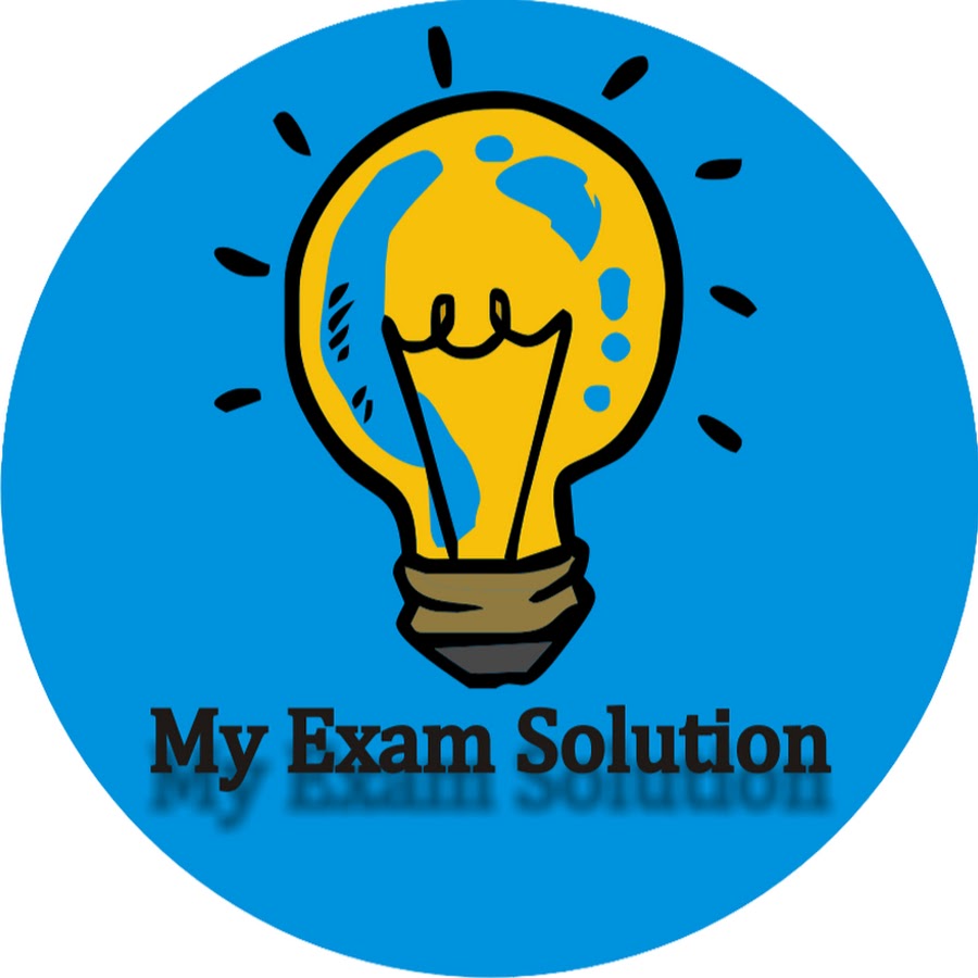 My Exam Solution YouTube kanalı avatarı