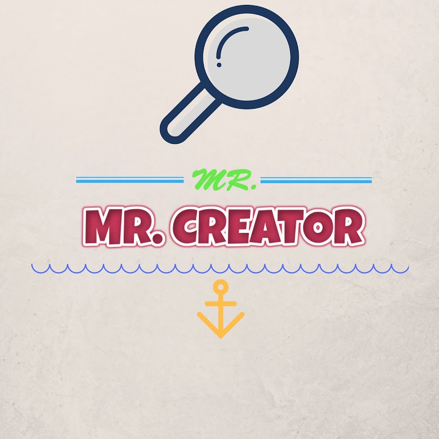MR. CREATOR Avatar canale YouTube 