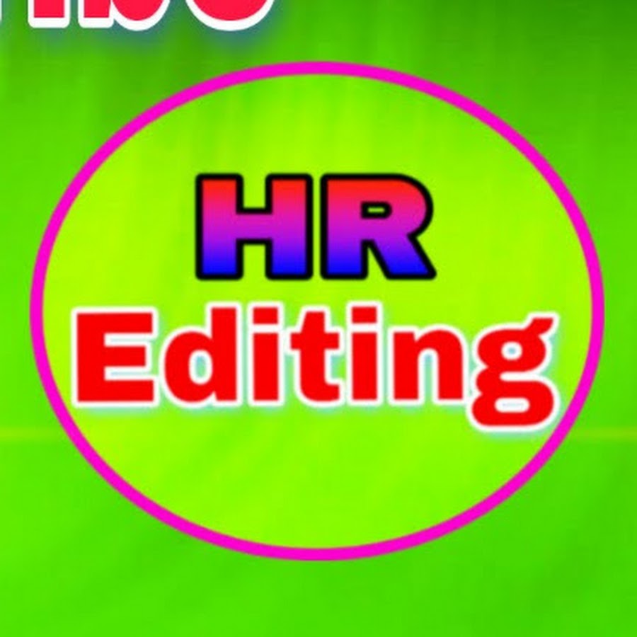 HR Editing Avatar de canal de YouTube