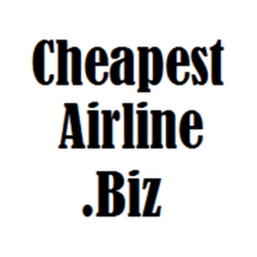 Cheapest Airline YouTube channel avatar