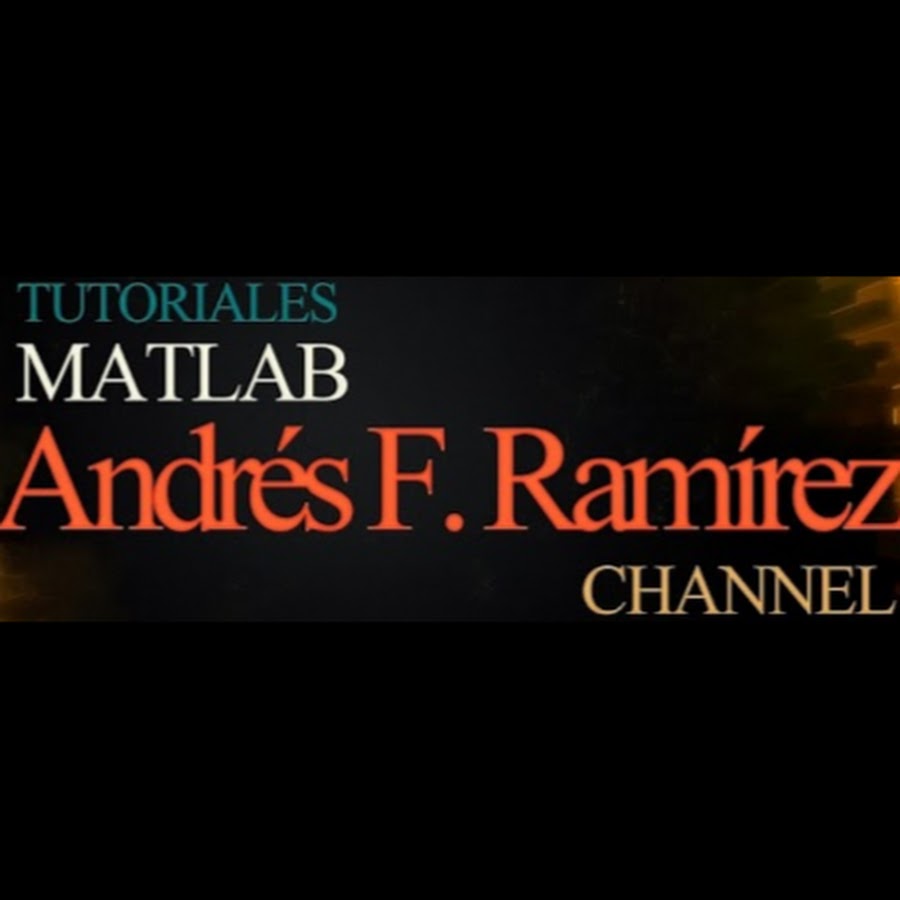 Tutoriales de MATLAB en EspaÃ±ol Аватар канала YouTube