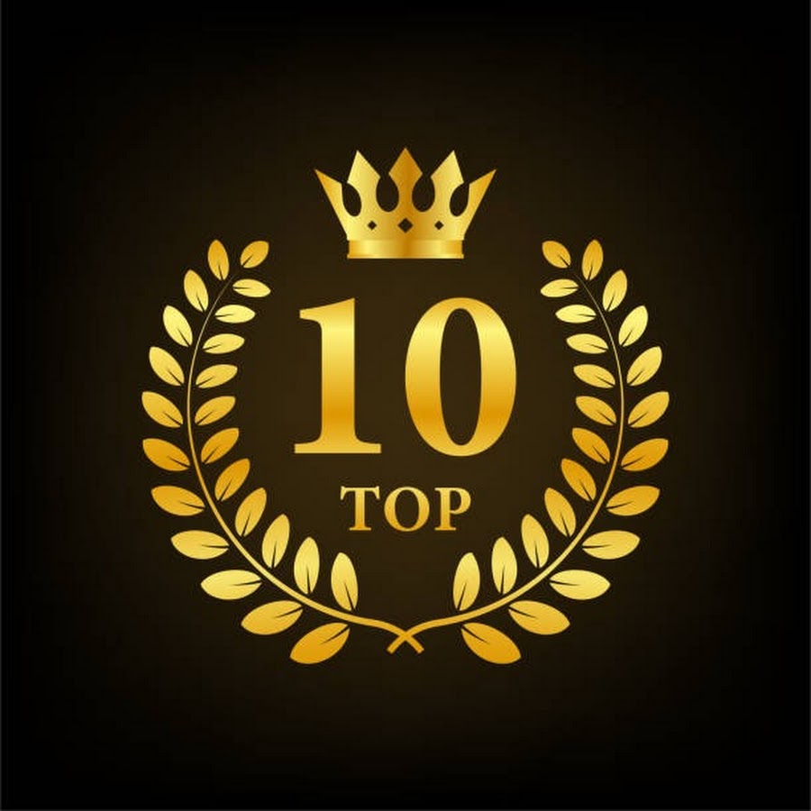 Top 10 YouTube 频道头像