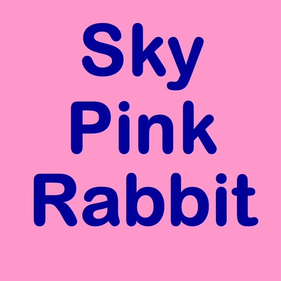 Sky Pink Rabbit Avatar canale YouTube 