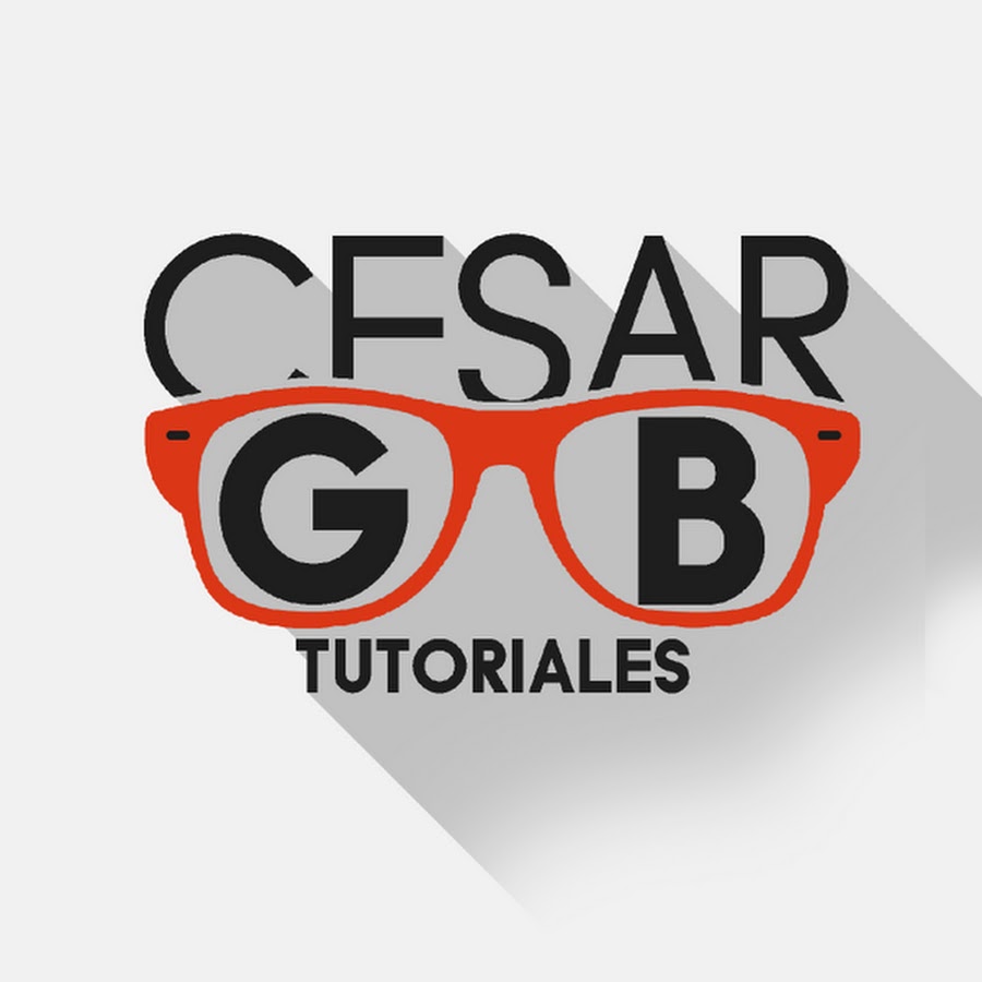 CesarGBTutoriales رمز قناة اليوتيوب