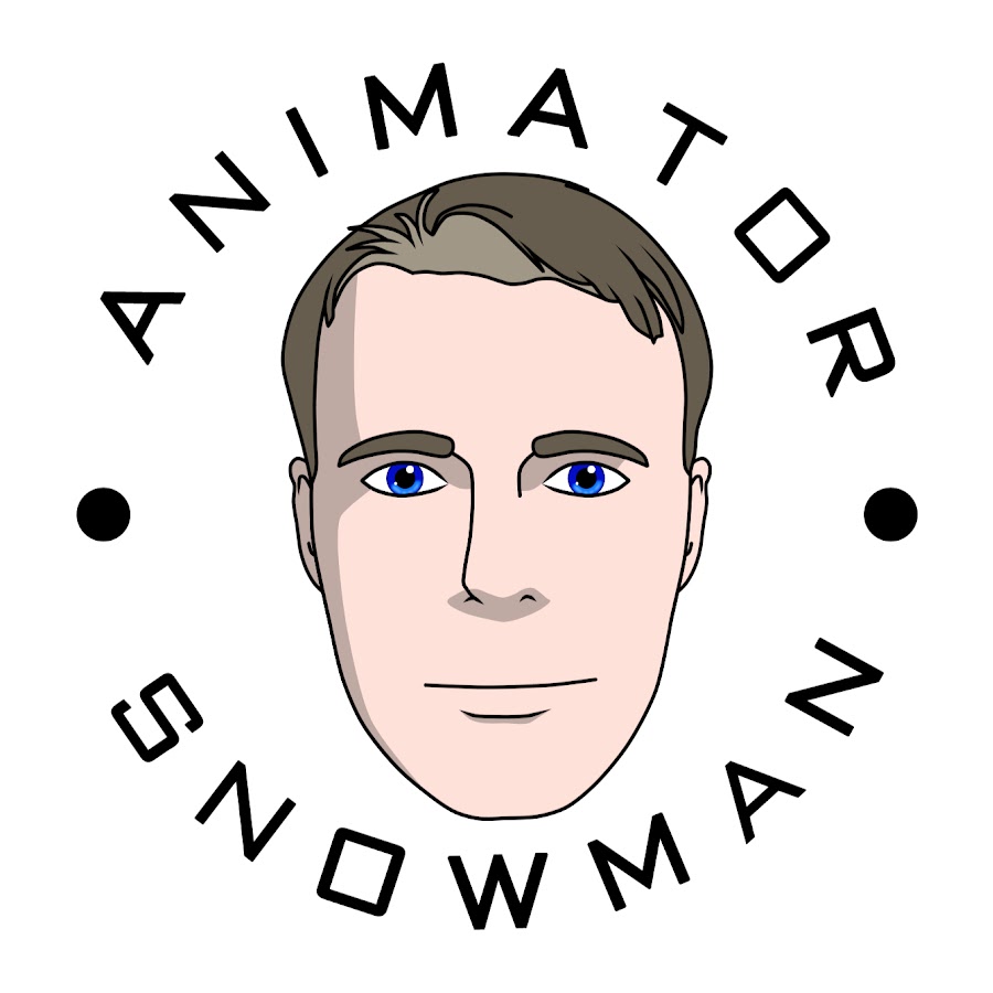 Animator Snowman Avatar de canal de YouTube