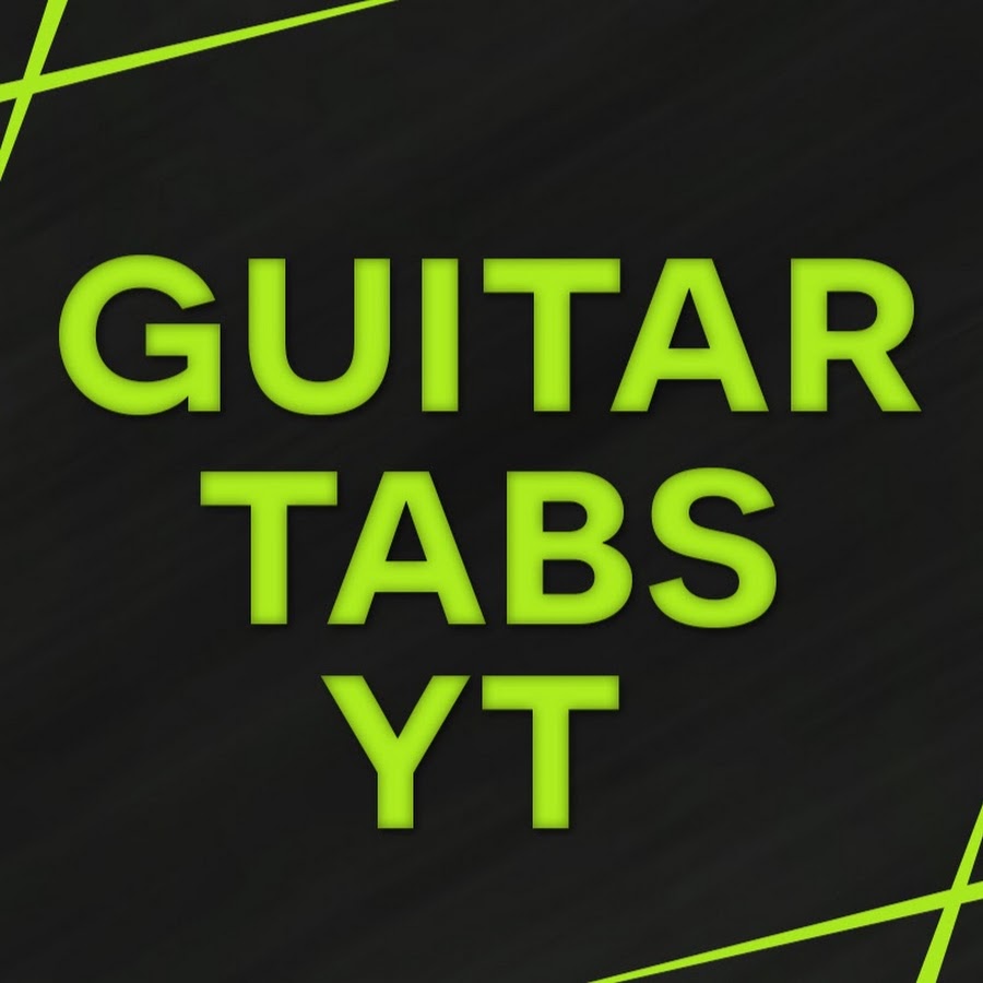 GuitarTabsYT YouTube channel avatar