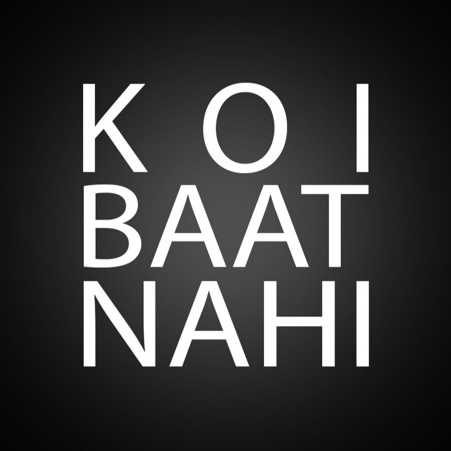 KoiBaatNahi YouTube kanalı avatarı