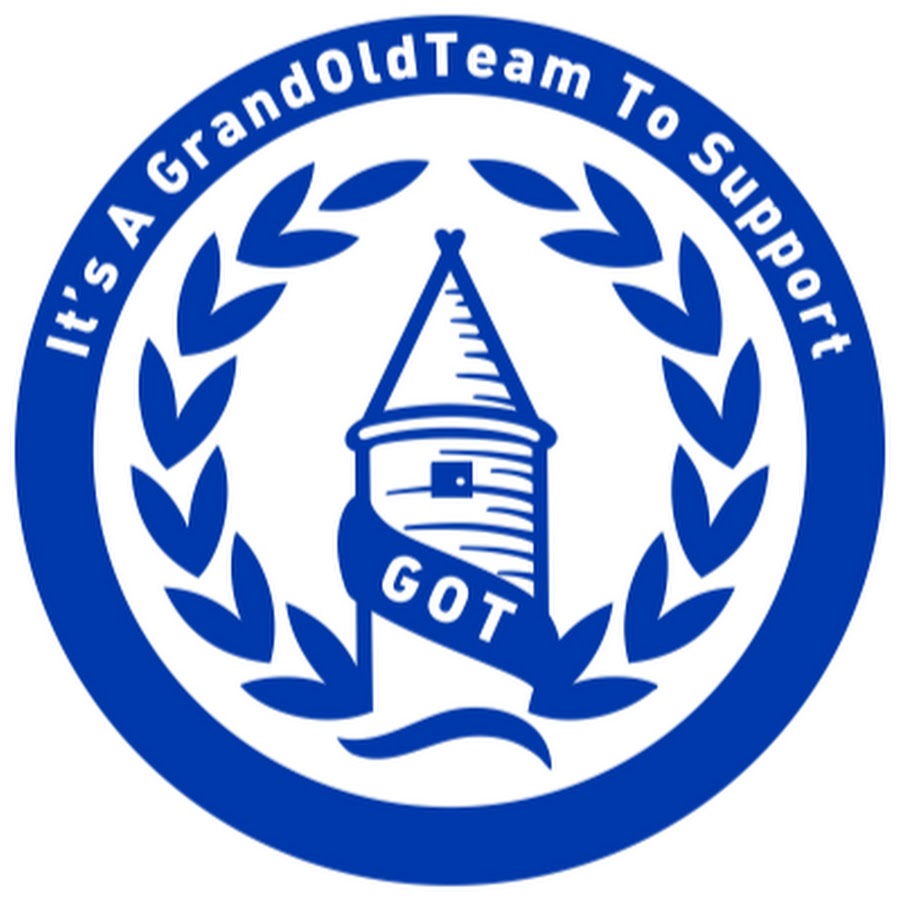 GrandOldTeam - Everton Fan Channel Avatar channel YouTube 