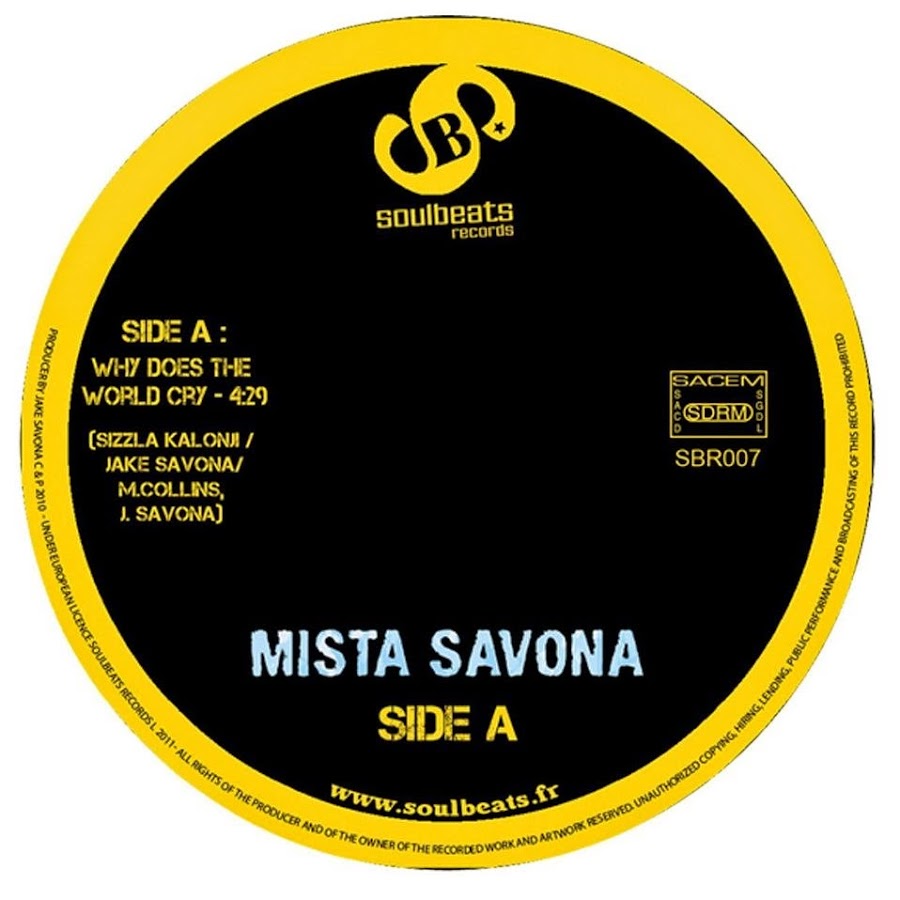 Mista Savona [Savona Records] YouTube kanalı avatarı