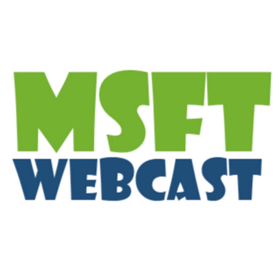 MSFT WebCast